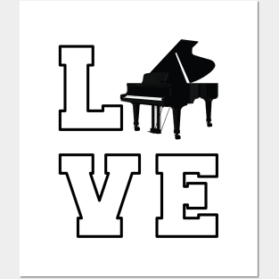 Piano Love Posters and Art